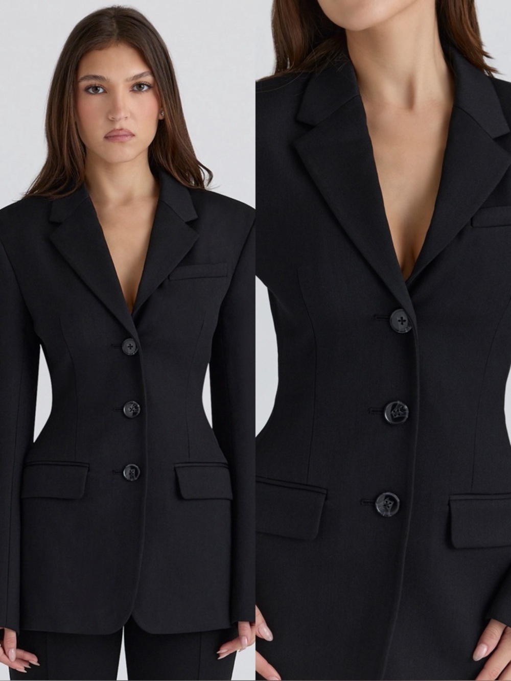 House of CB Black Tailored Blazer